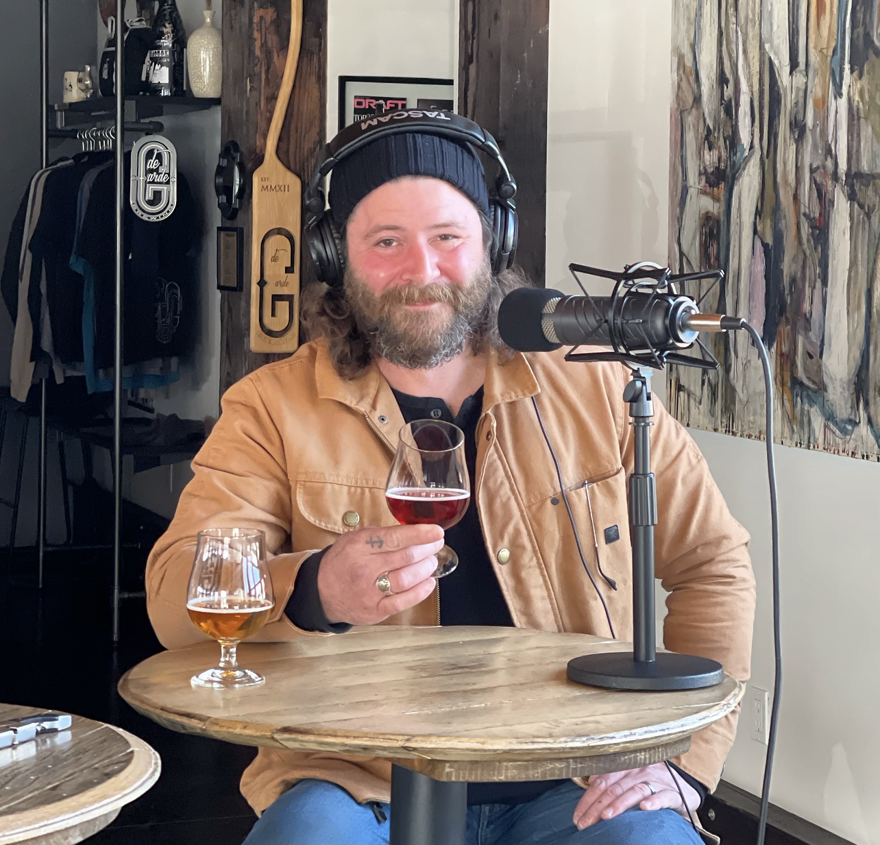 Trevor Rogers de Garde Brewing – Craft Beer Podcast Episode 132 by Steven Shomler 